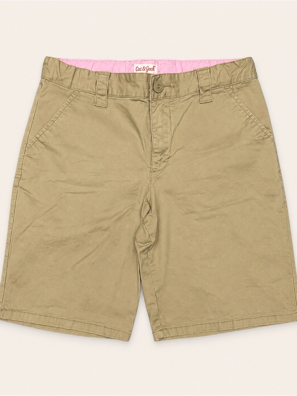 Cat & Jack Girls Uniform Shorts Bundle Adjustable Waist - Picture 4 of 16